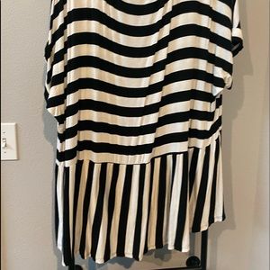 Soft Short Sleeve Striped Top!